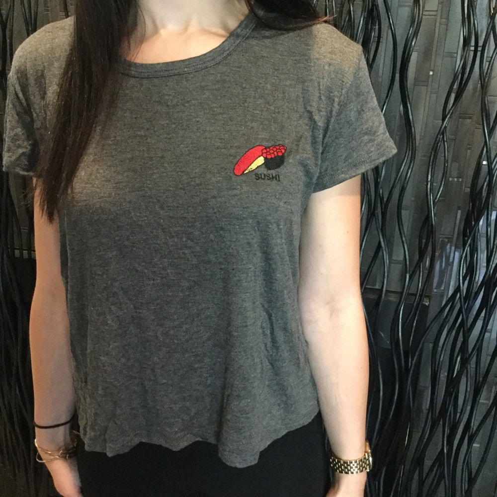 ⭐️⚪️SUSHI NITE PATCH TEE